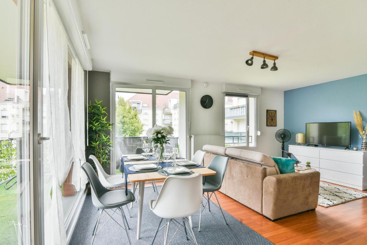 Nouveau - Le Chill & Chic - Terrasse - Parking - 6 Pers Colmar Buitenkant foto